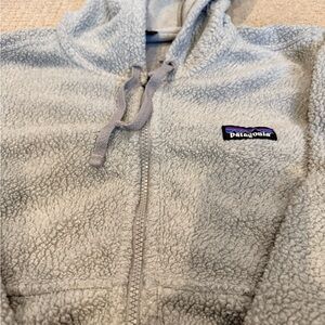 Patagonia Light Gray Fleece Jacket